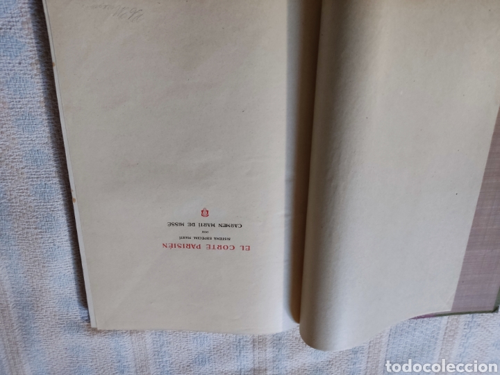 Libros antiguos: Libro El Corte Parisien, Carmen Mart&iacute; de Misse 1925 - Foto 5