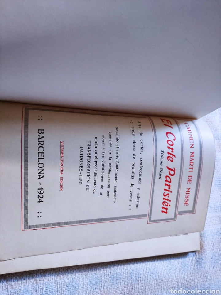 Libros antiguos: Libro El Corte Parisien, Carmen Mart&iacute; de Misse 1925 - Foto 8
