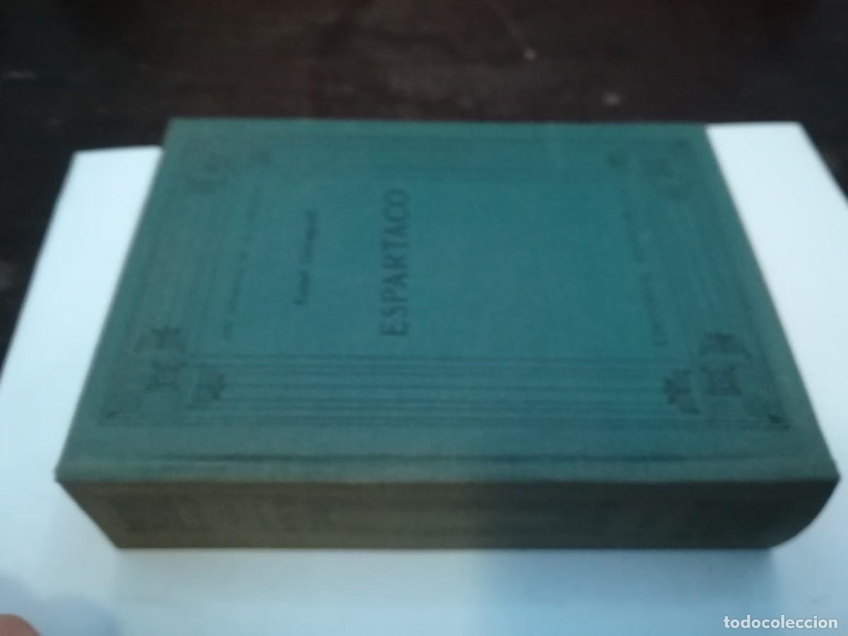 Livros antigos: ESPARTACO / RAFAEL GIOVAGNOLI / 1930 CERVANTES / D005