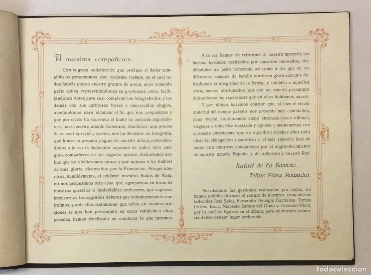 Libros antiguos: ACADEMIA DE INFANTERIA. 2&ordf; Promoci&oacute;n. - Foto 3