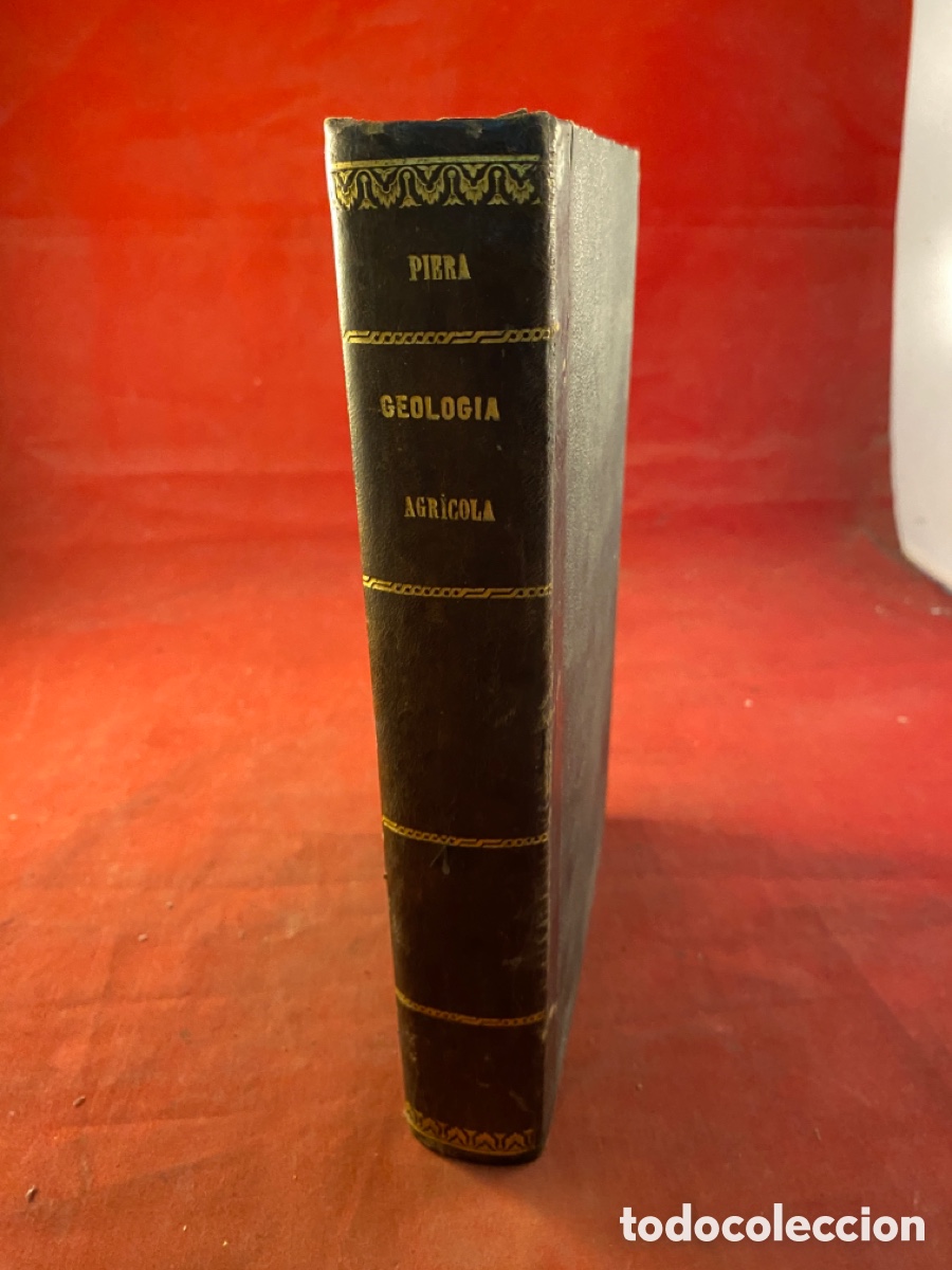 Libros antiguos: GEOLOG&Iacute;A AGR&Iacute;COLA 1879 - Foto 3