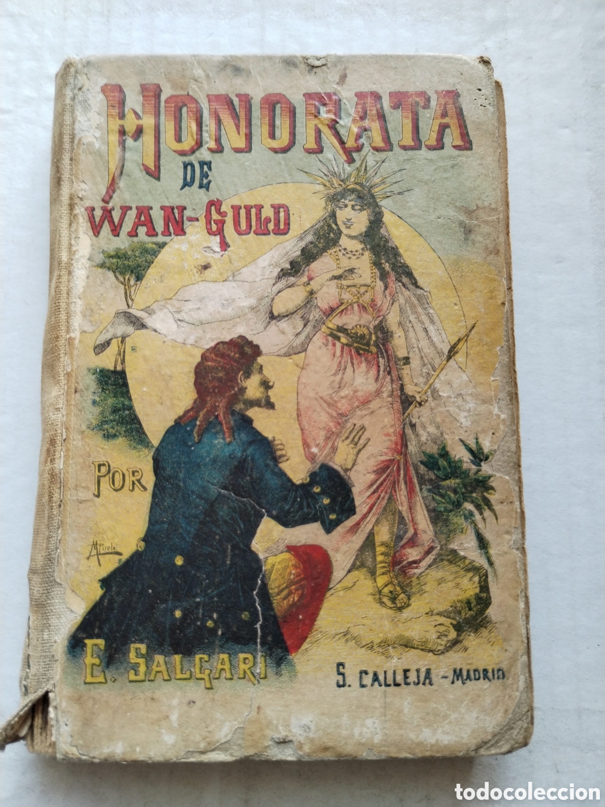 Libros antiguos: HONORATA DE WAN-GULD/SALGARI/CALLEJA - Foto 1