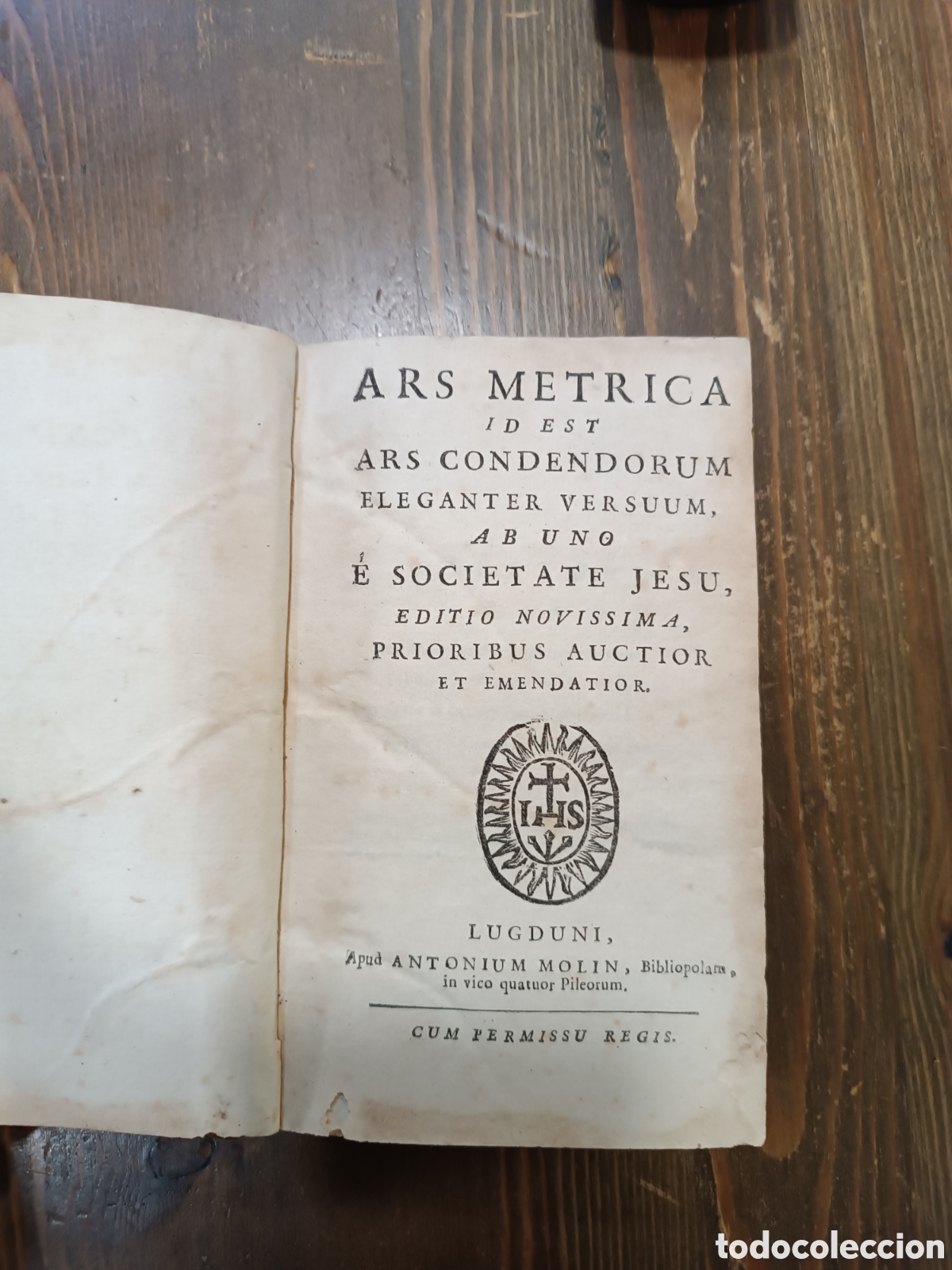 Libros antiguos: Ars metrica - Foto 1