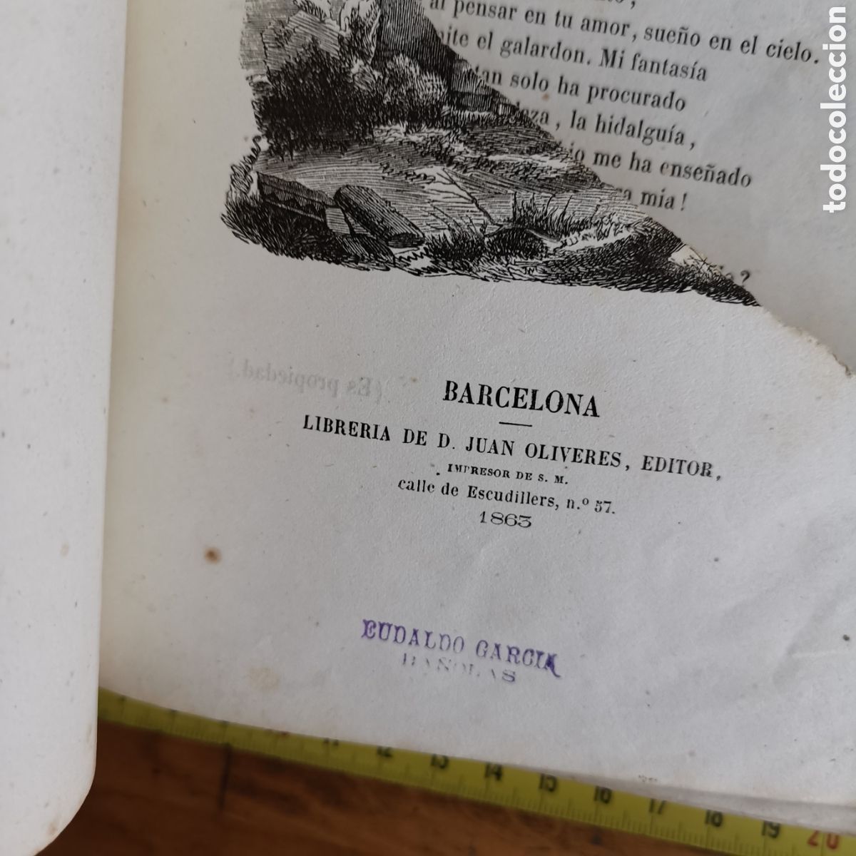 Libros antiguos: Libro Norma o La sacerdotisa de la Isla de Sen. De 1863 - Foto 7
