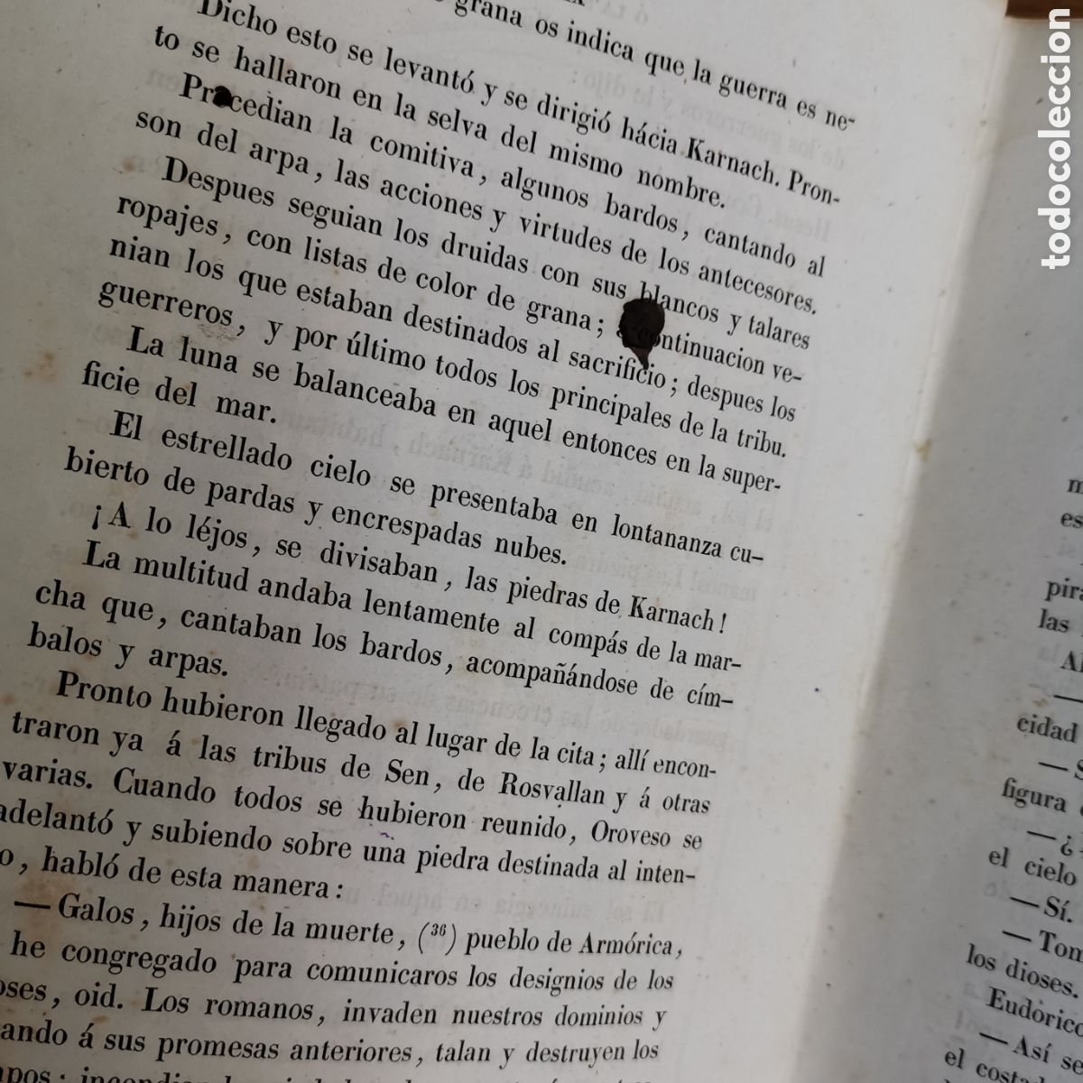 Libros antiguos: Libro Norma o La sacerdotisa de la Isla de Sen. De 1863 - Foto 9