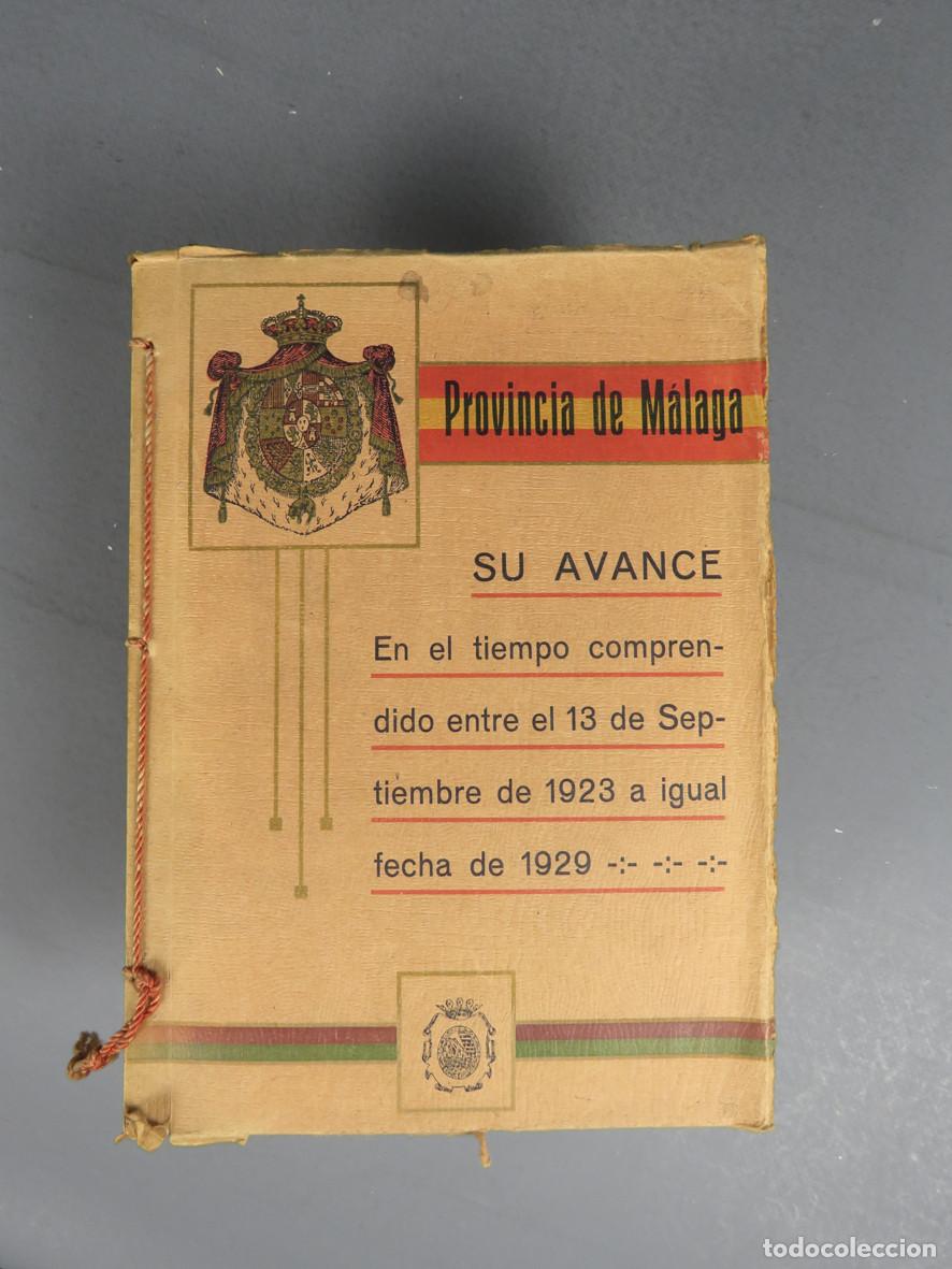 Libros antiguos: EL AVANCE DE LA PROVINCIA DE M&Aacute;LAGA DESDE 1923 A 1929. CASA DE LA MISERICORDIA