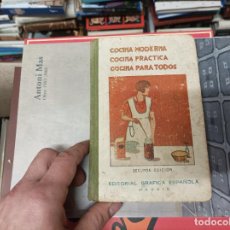 Libros antiguos: COCINA MODERNA , COCINA PRÁCTICA , COCINA PARA TODOS . ARTE CULINARIO . EGUILAZ . 1930