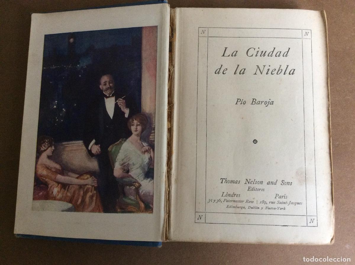 Libros antiguos: ANTIGUO LIBRO : LA CIUDAD DE LA NIEBLA - PIO BAROJA - Foto 2