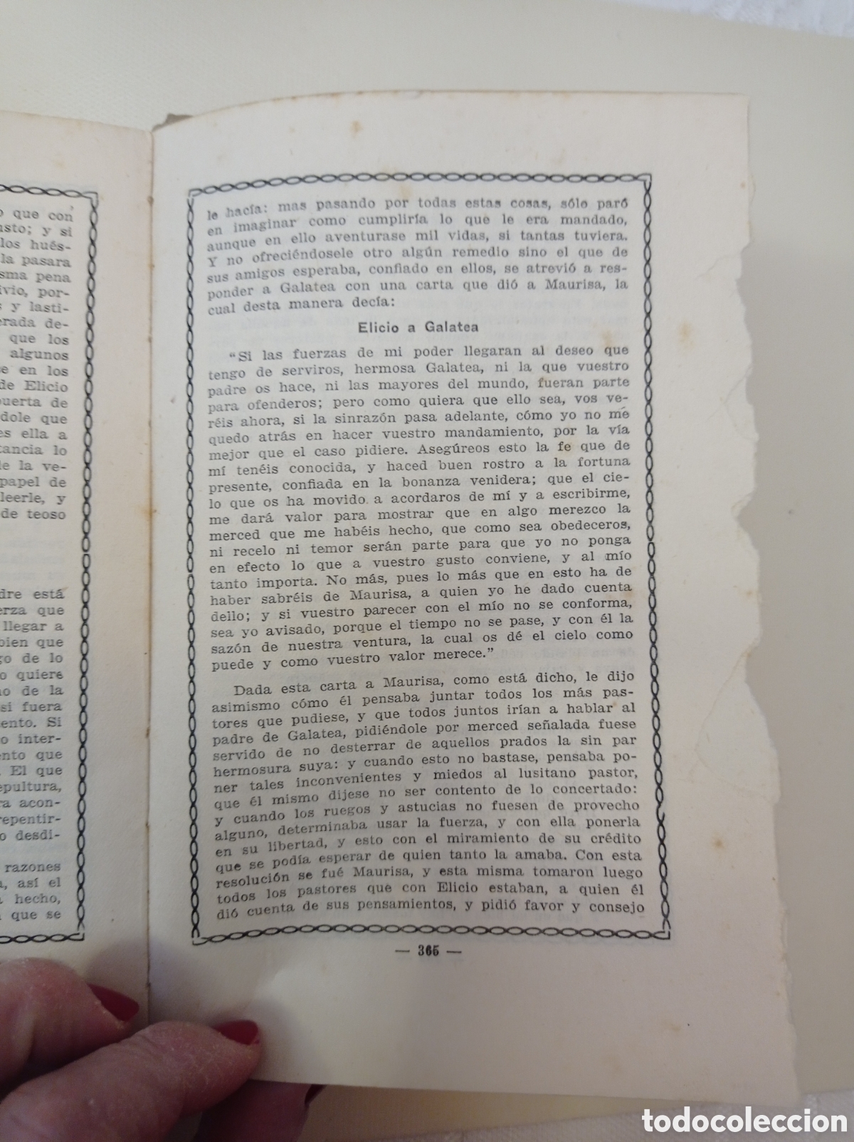 Libros antiguos: LA GALATEA - MIGUEL DE CERVANTES SAAVEDRA - Foto 6