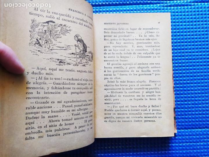 Libros antiguos: SIMIENTE JAPONESA FRANCISCO A LOAYZA 1913 - Foto 3