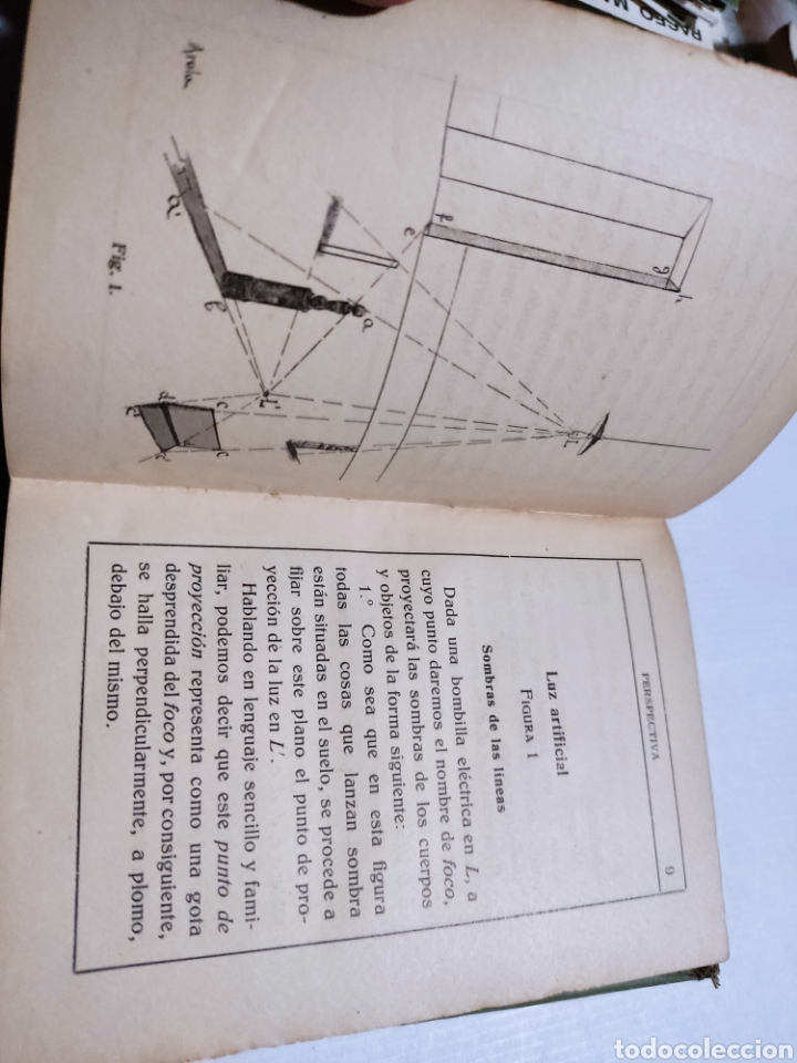 Libros antiguos: Libro perspectiva de la luz y de las sombras 1921 - Foto 5
