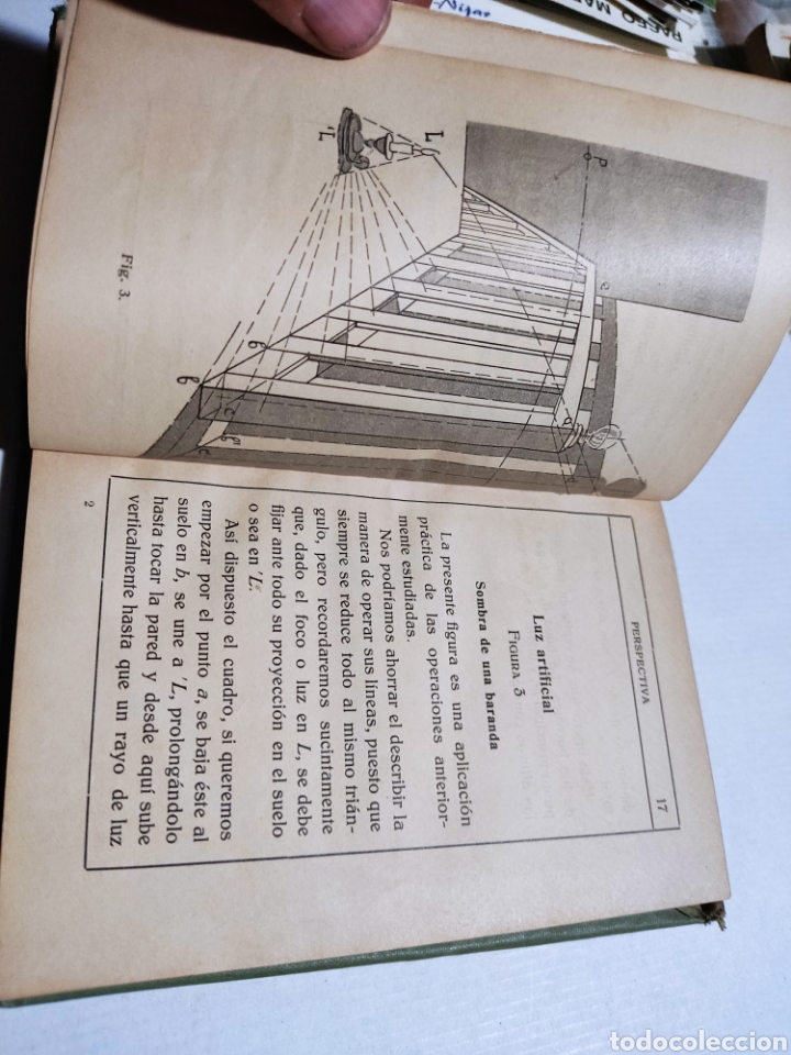 Libros antiguos: Libro perspectiva de la luz y de las sombras 1921 - Foto 6