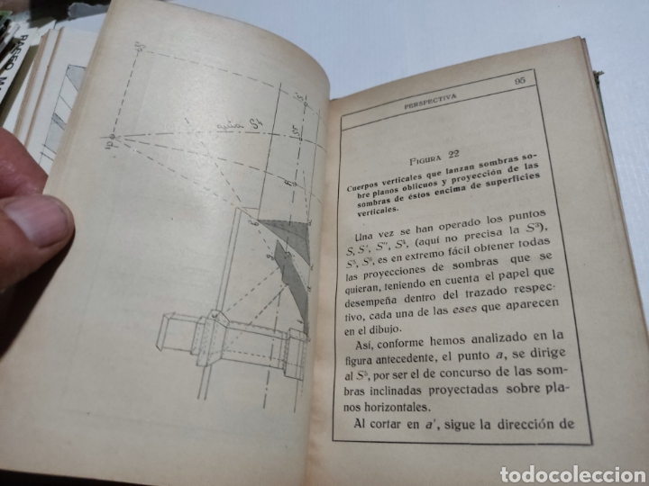 Libros antiguos: Libro perspectiva de la luz y de las sombras 1921 - Foto 9