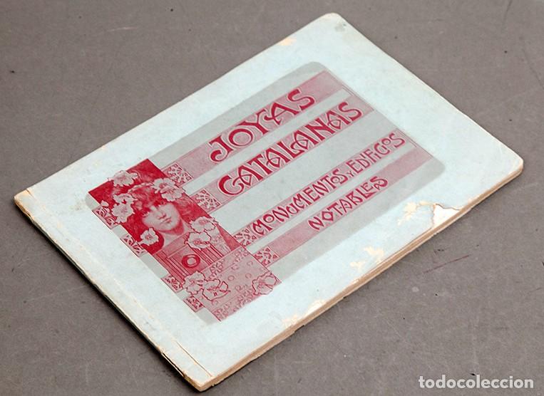 Libros antiguos: JOYAS CATALANAS - MONUMENTOS Y EDIFICIOS NOTABLES DE CATALU&Ntilde;A Y BALEARES - Foto 2