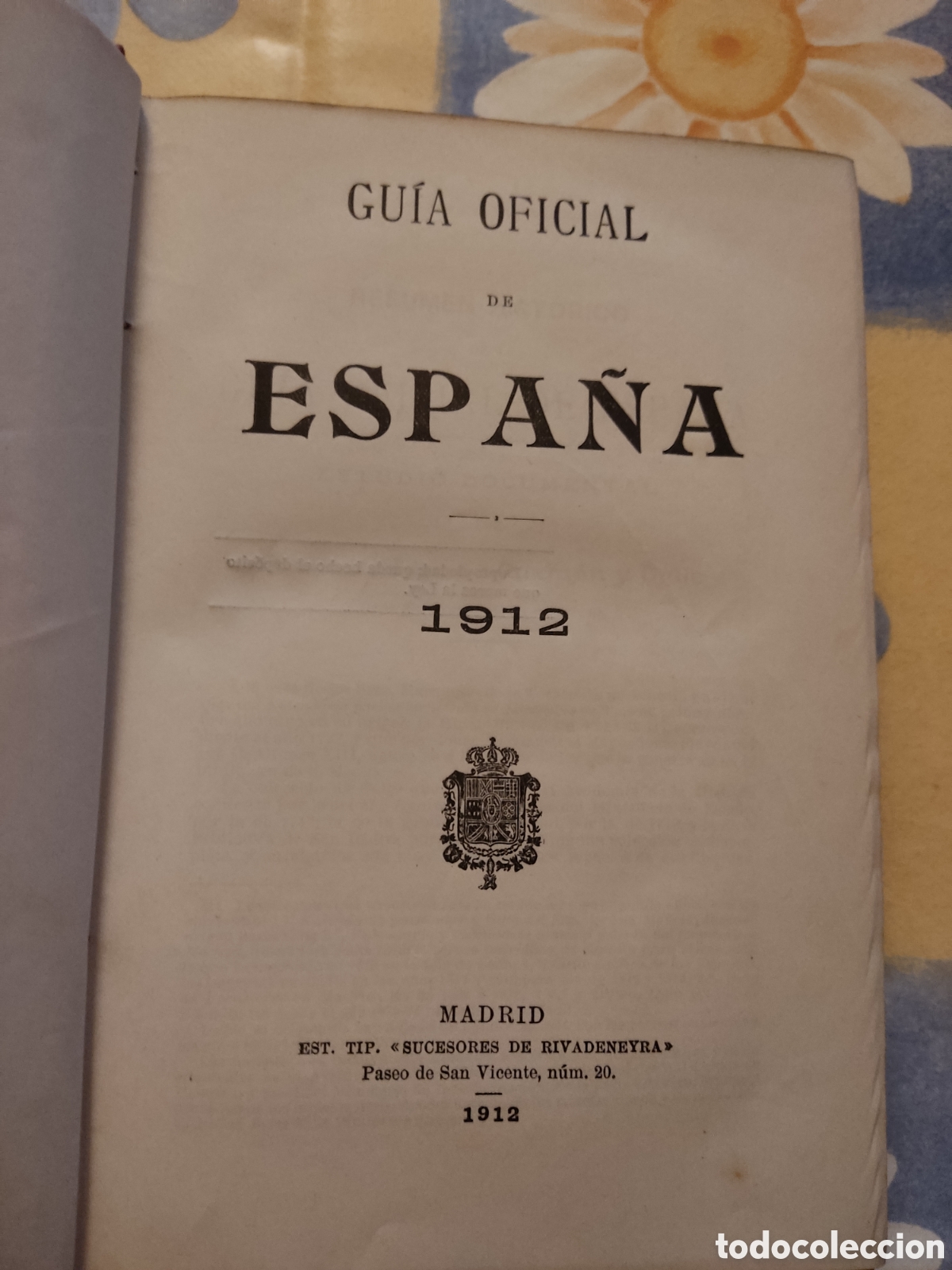 Libros antiguos: Guia oficial de espa&ntilde;a 1912 - Foto 3