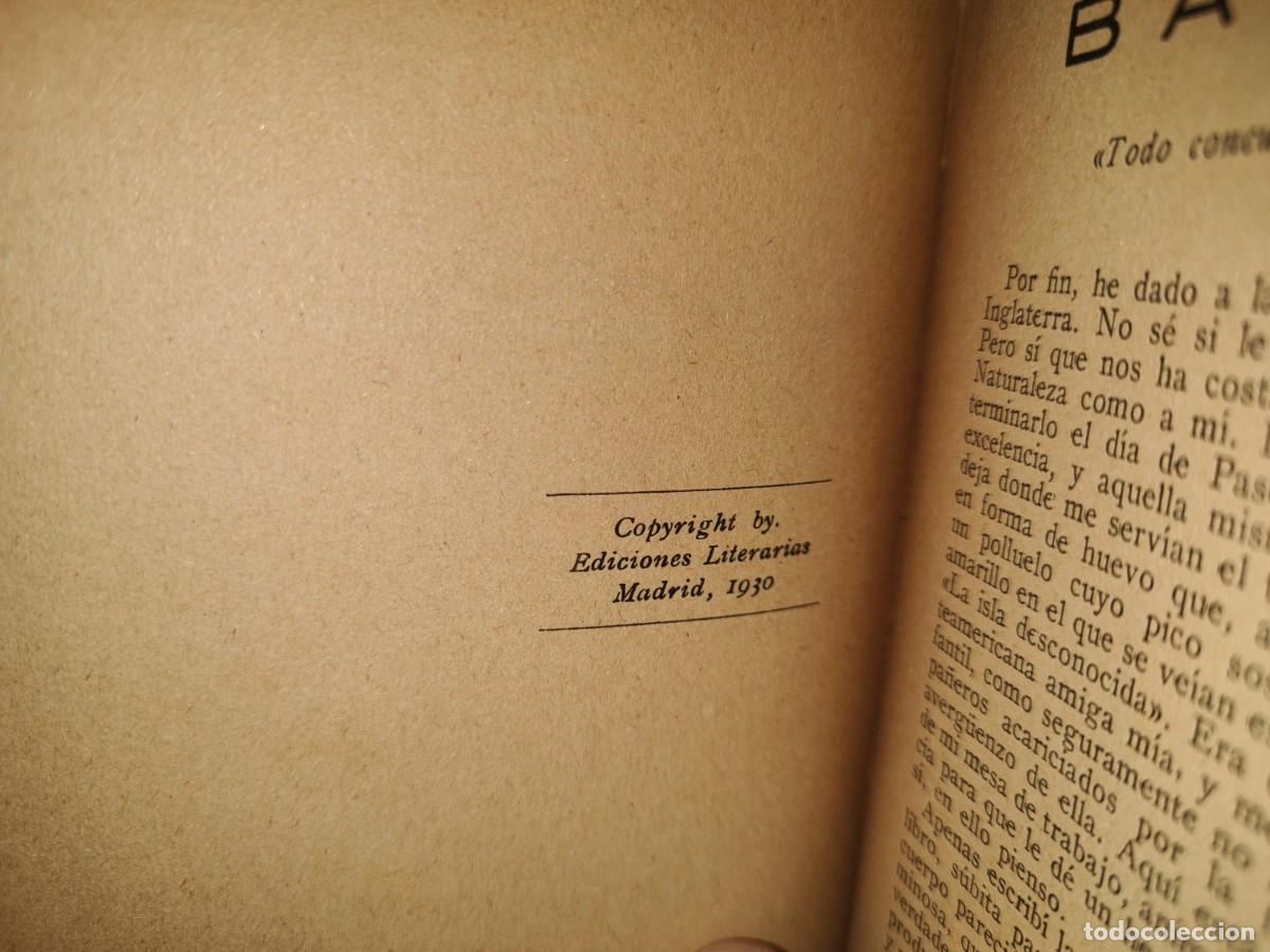 Libros antiguos: 54- VIDA ADENTRO - PIERRE DE COULEVAIN - 1930 - Foto 5