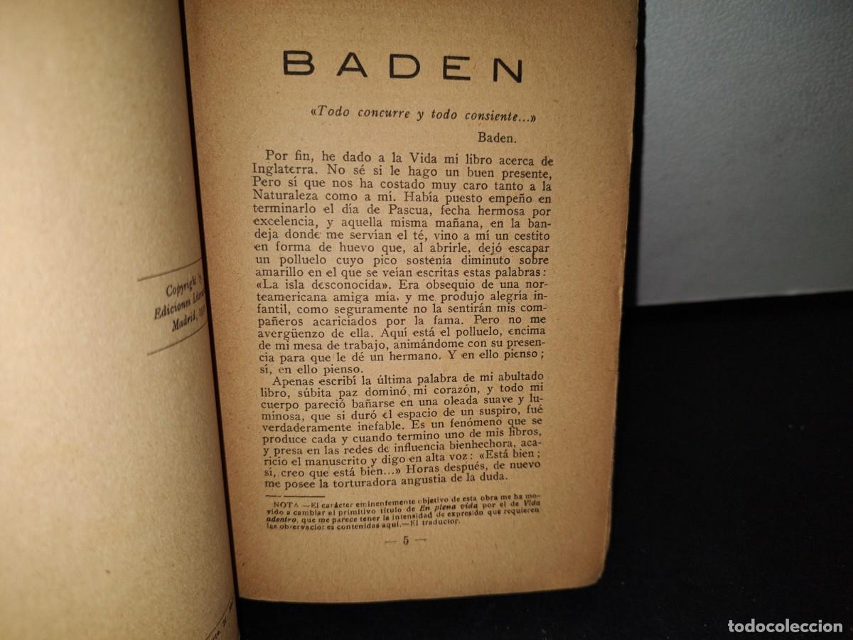 Libros antiguos: 54- VIDA ADENTRO - PIERRE DE COULEVAIN - 1930 - Foto 6