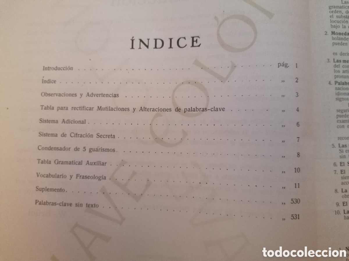 Libros antiguos: Clave Telegr&aacute;fica Col&oacute;n - W. Br&uuml;el - 1924 - Foto 10