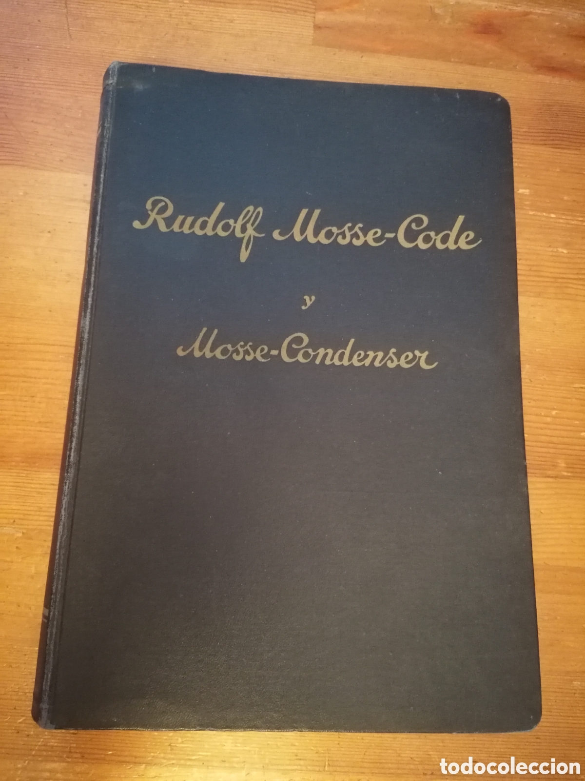 Libros antiguos: Rudolf Mosse-Code y Mosse-Condenser - 1926 - Foto 1