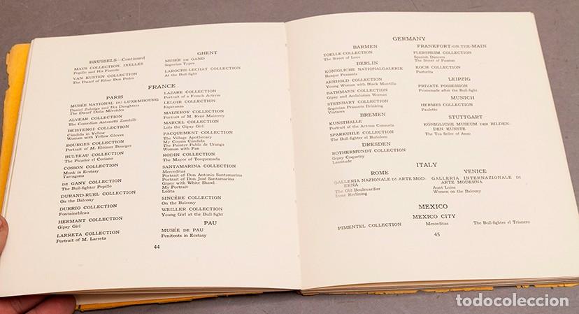 Libros antiguos: Zuloaga - Exposiciones en EEUU en 1916-1917 - Foto 8