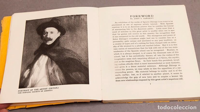 Libros antiguos: Zuloaga - Exposiciones en EEUU en 1916-1917 - Foto 9