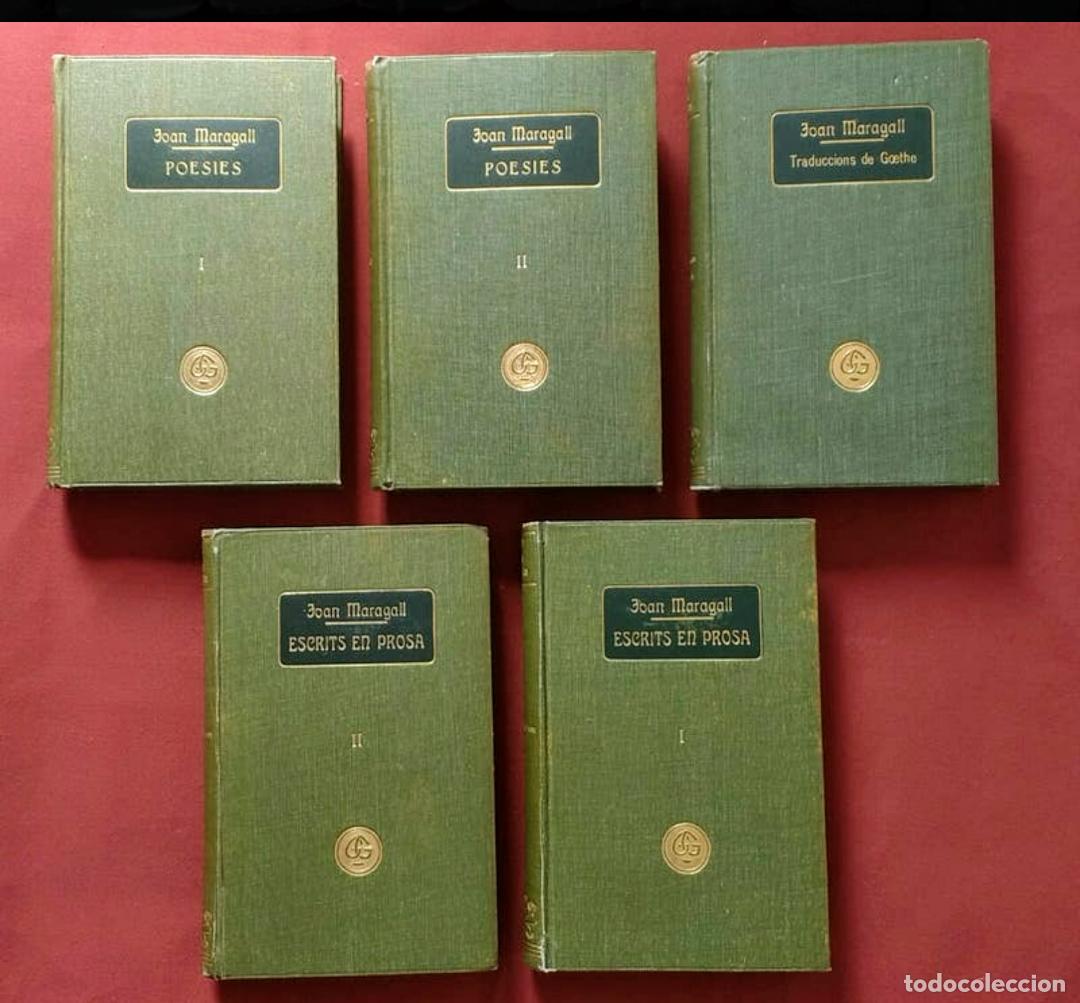 Libros antiguos: JOAN MARAGALL - OBRES COMPLETES - OBRAS COMPLETAS - 1912 - Foto 2