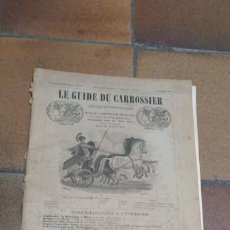 Libros antiguos: LE GUIDE DU CARROSSIER 1896 Nº 241 PAGINAS DE LA 1 A 40 PUBLICIDAD, CARRUAJES, COCHES DE CABALLOS