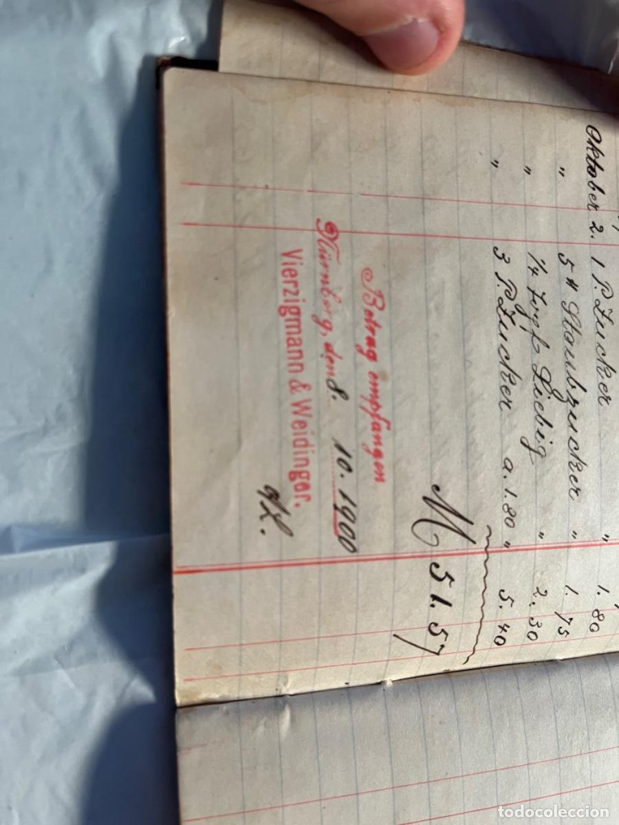 Libros antiguos: Ik5. LIBRO CUENTAS 1900 - Foto 6