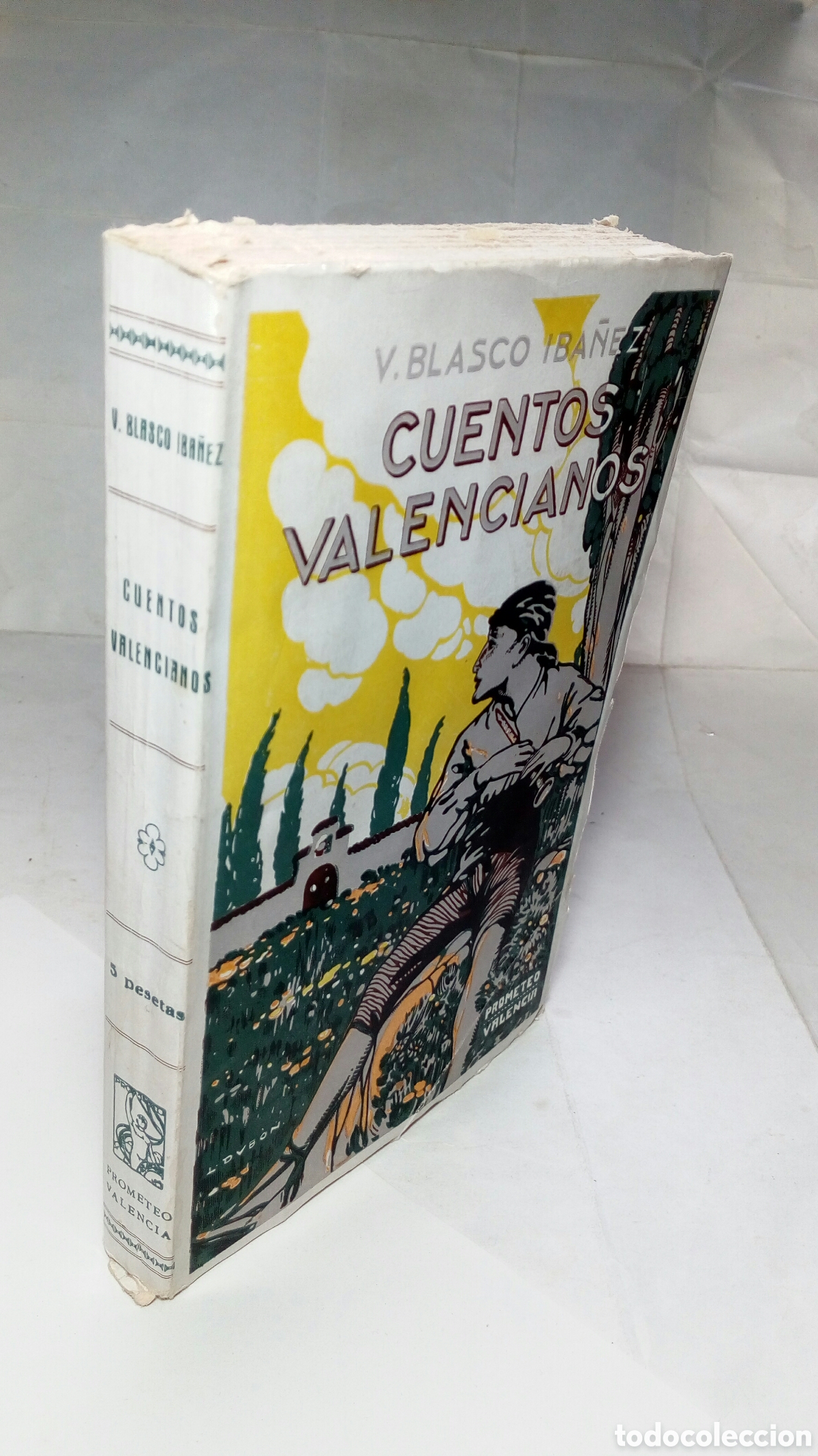 Libros antiguos: Cuentos Valencianos. Vicente Blasco Ib&aacute;&ntilde;ez. - Foto 6