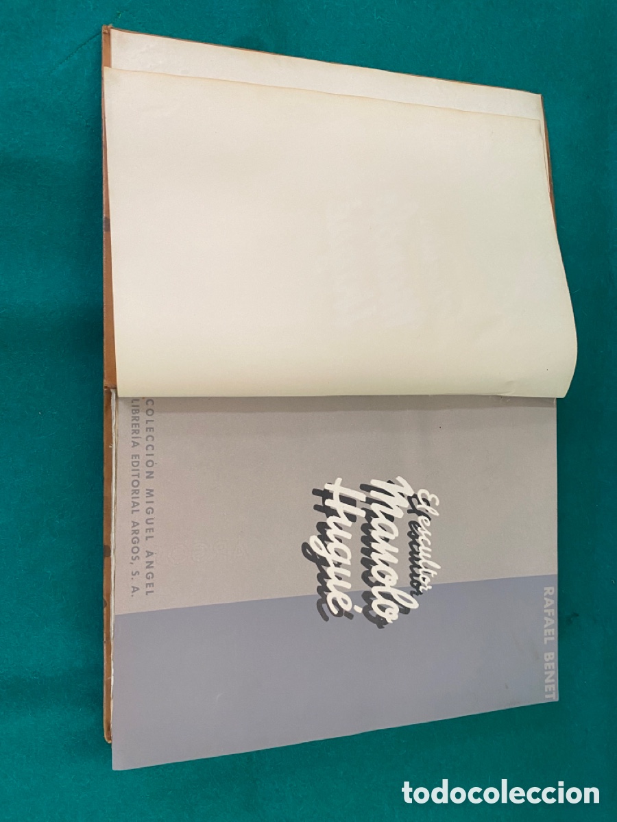 Libros antiguos: Manolo Hugue Rafael Benet edici&oacute;n numerada - Foto 2