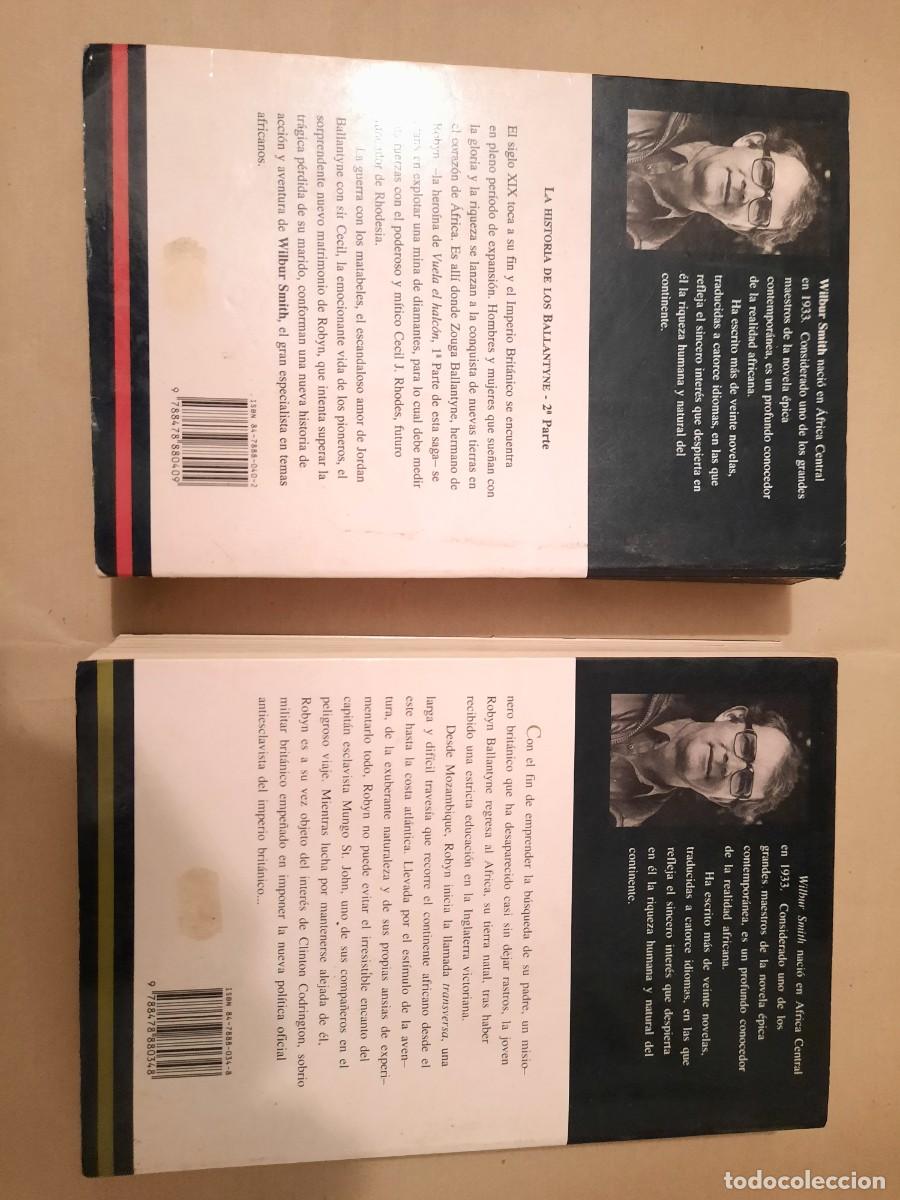 Libros antiguos: E1B2 LOTE 2 LIBROS WILBUR SMITH - Foto 2