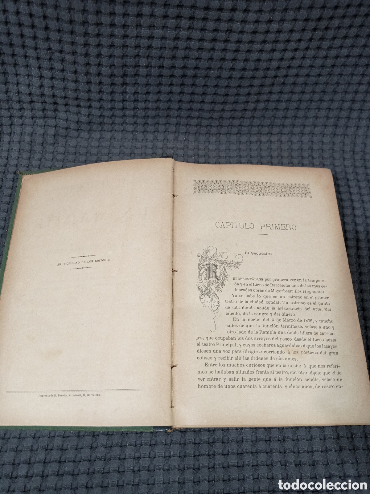 Libros antiguos: El testamento de un m&aacute;rtir tomo 1 y 2. A&ntilde;o 1885 - Foto 8