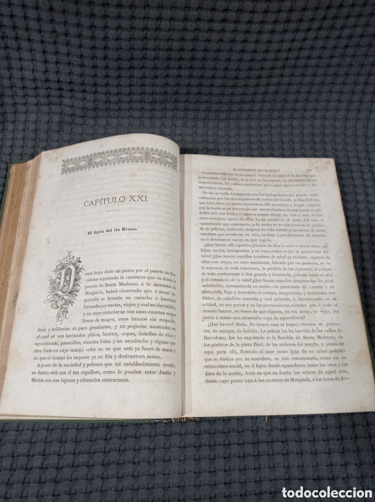Libros antiguos: El testamento de un m&aacute;rtir tomo 1 y 2. A&ntilde;o 1885 - Foto 11