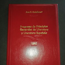 Libros antiguos: 1890 CUBA * DOCTOR JOSE CASTELLANOS UNIVERSIDAD DE LA HABANA FACULTAD FILOSOFIA Y LETRAS