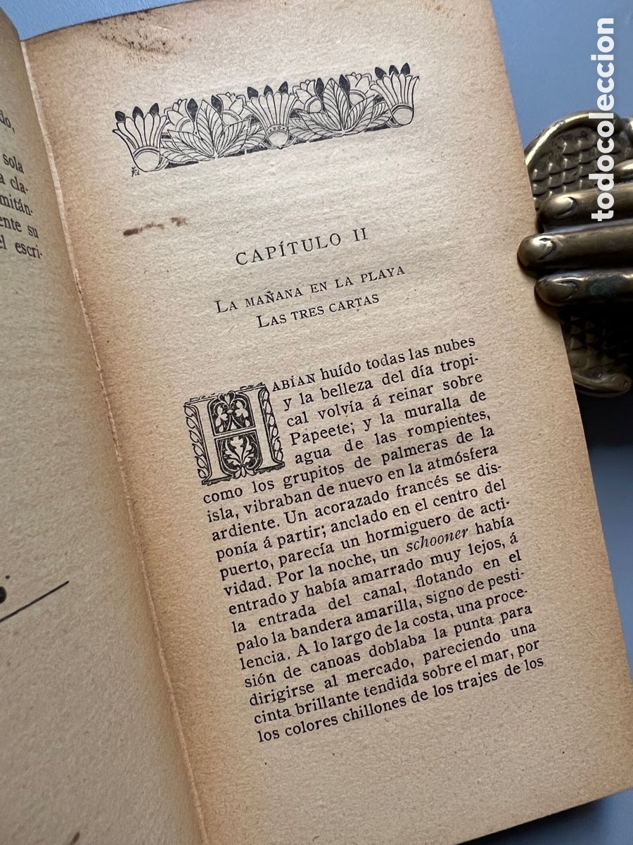 Libros antiguos: EL REFLUJO, ROBERT LOUIS STEVENSON y LLOYD OSBOURNE. E. Domenech, 1912 - Foto 6