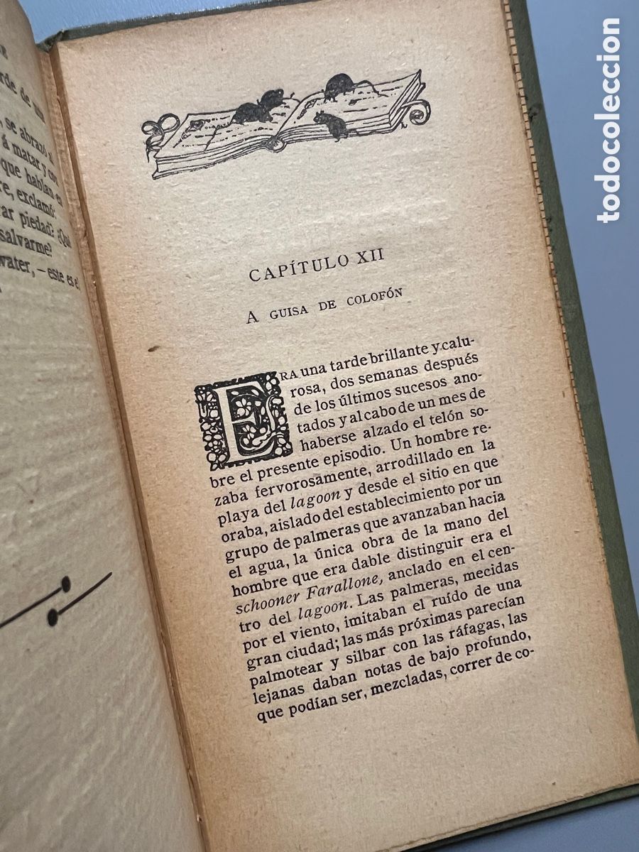 Libros antiguos: EL REFLUJO, ROBERT LOUIS STEVENSON y LLOYD OSBOURNE. E. Domenech, 1912 - Foto 8