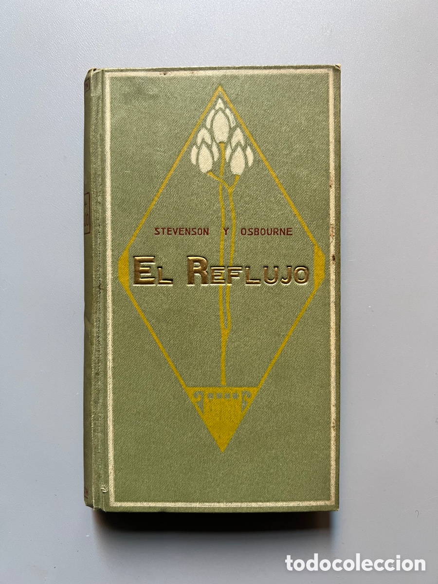 Libros antiguos: EL REFLUJO, ROBERT LOUIS STEVENSON y LLOYD OSBOURNE. E. Domenech, 1912 - Foto 1