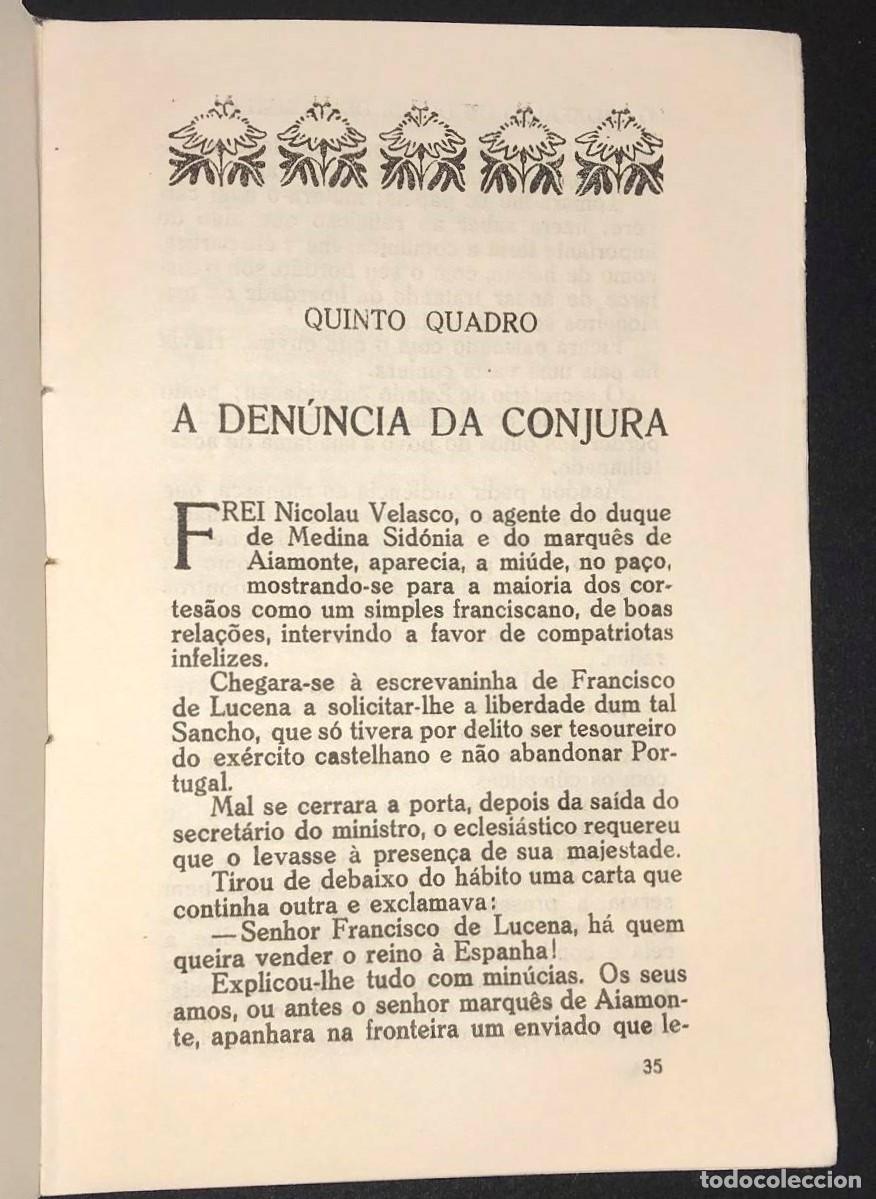 Libros antiguos: O Cadafalso do Duque de Caminha de Rocha Martins - Foto 3