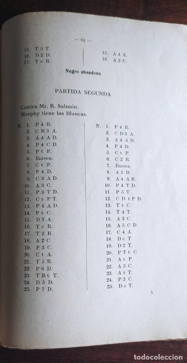Libros antiguos: Manual del ajedrecista - Foto 3