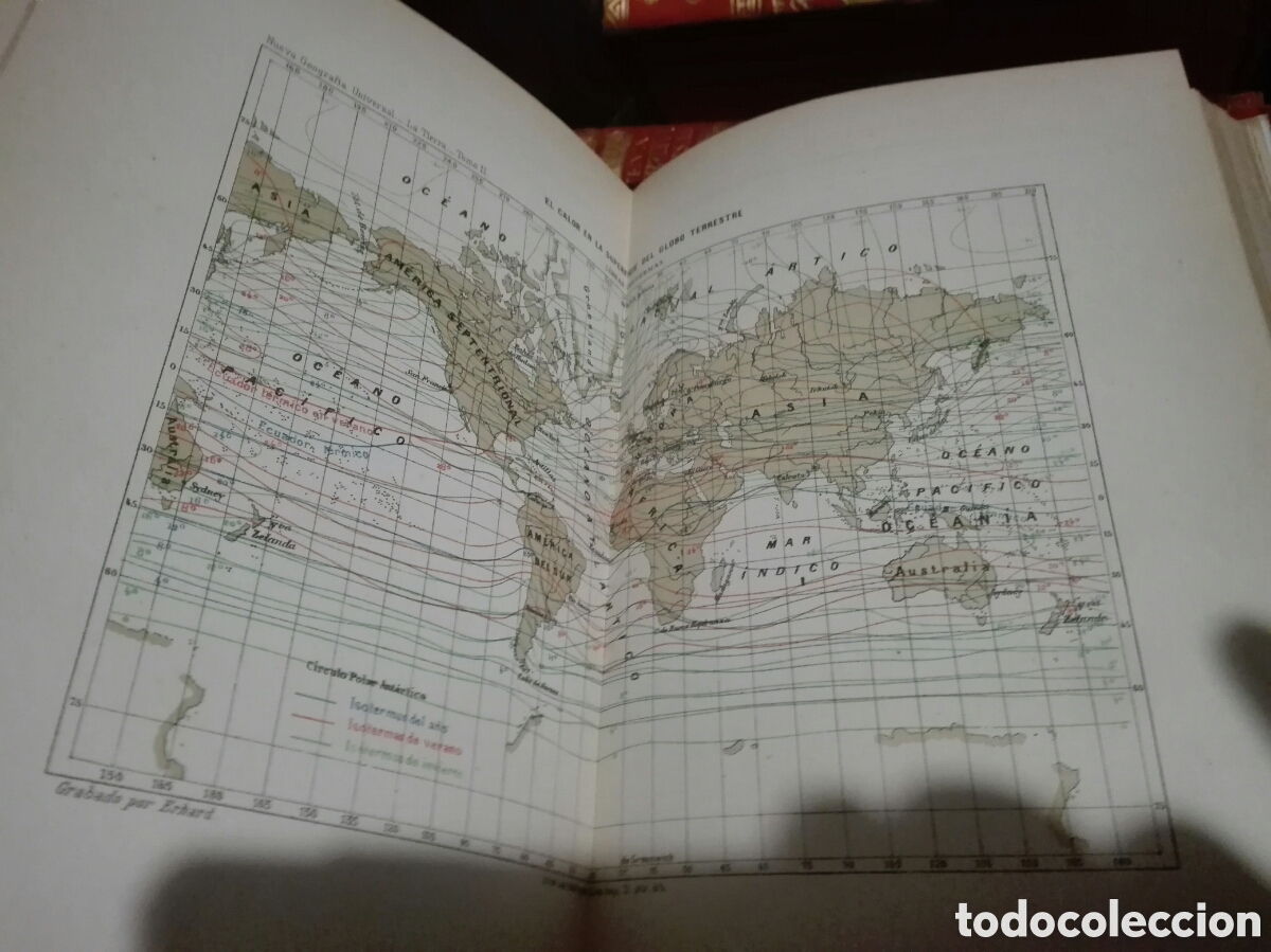 Libros antiguos: Nueva geograf&iacute;a universal. 11 tomos.(E.Reclus) - Foto 9