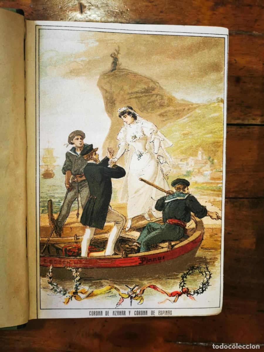 Libros antiguos: VAL, Luis de . Corona de azahar y Corona de espinas - Foto 3