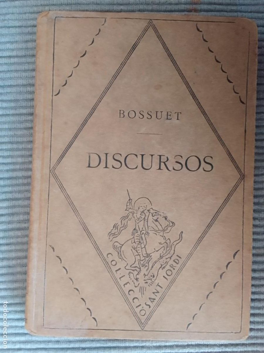 Libros antiguos: DISCURSOS. BOUSSUET. BARCINO 1927. - Foto 1