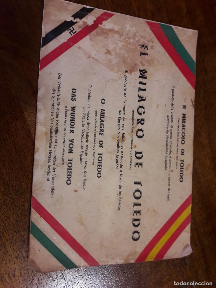 Libros antiguos: EL MILAGRO DE TOLEDO. 1936 - Foto 1
