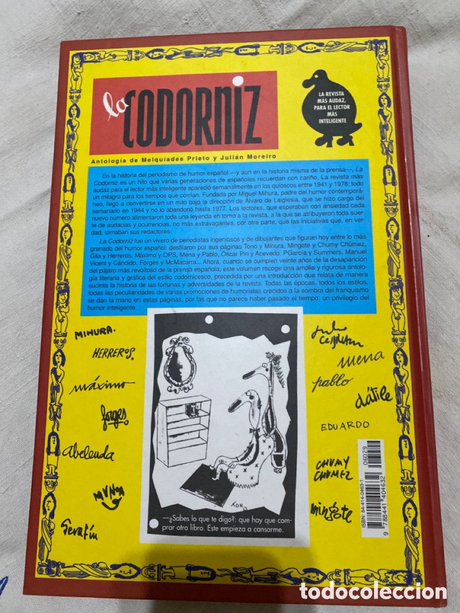 Libros antiguos: Revista de la Codorniz antolog&iacute;a 1941-1978 - Foto 6