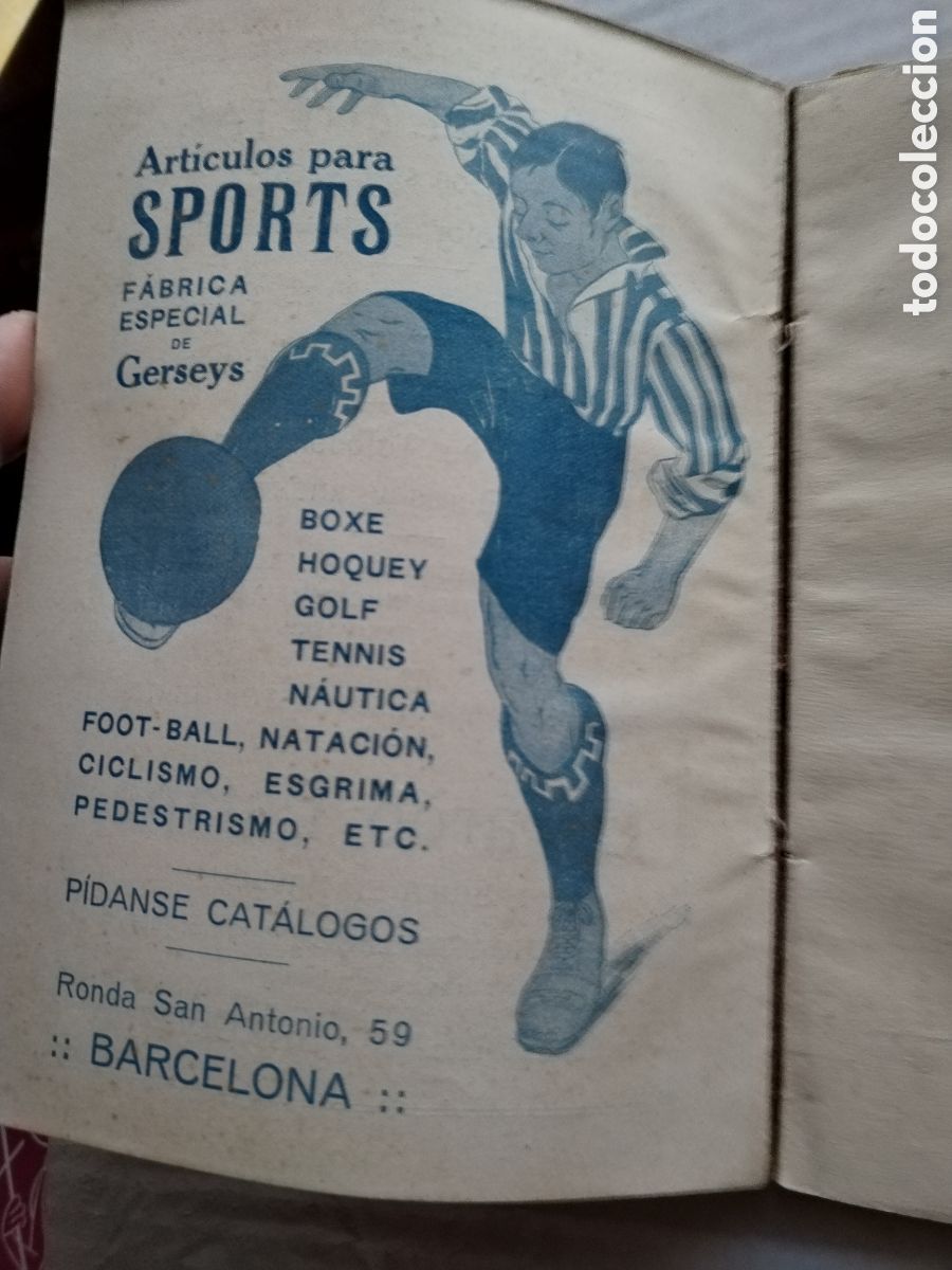 Libros antiguos: REMO LOS SPORTS 1920/A. MARGARIT - Foto 4