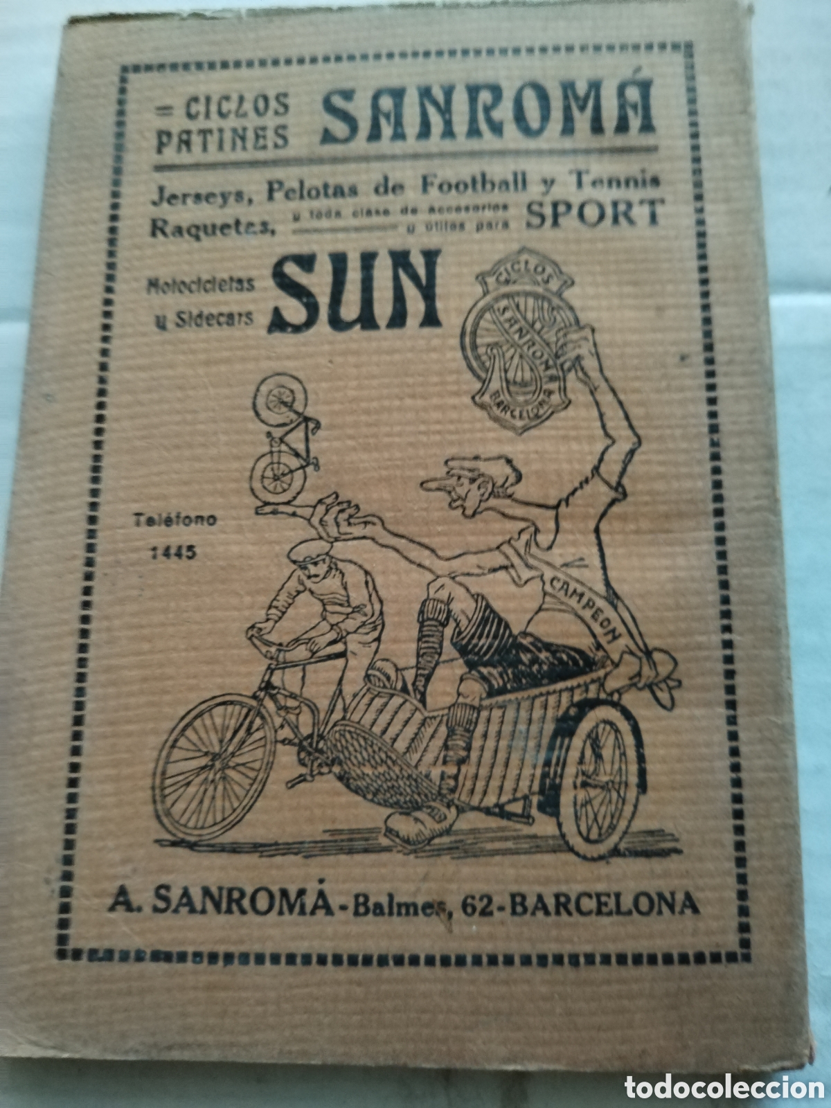 Libros antiguos: REMO LOS SPORTS 1920/A. MARGARIT - Foto 7