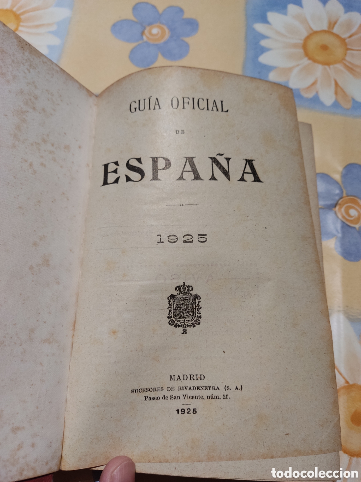 Libros antiguos: 1925 guia oficial de espa&ntilde;a - Foto 1