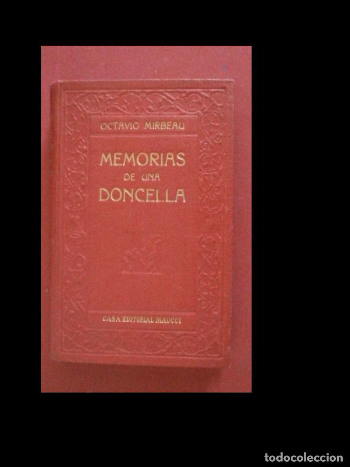 Libros antiguos: Memorias de una doncella. Octavio Mirbeau - Foto 1