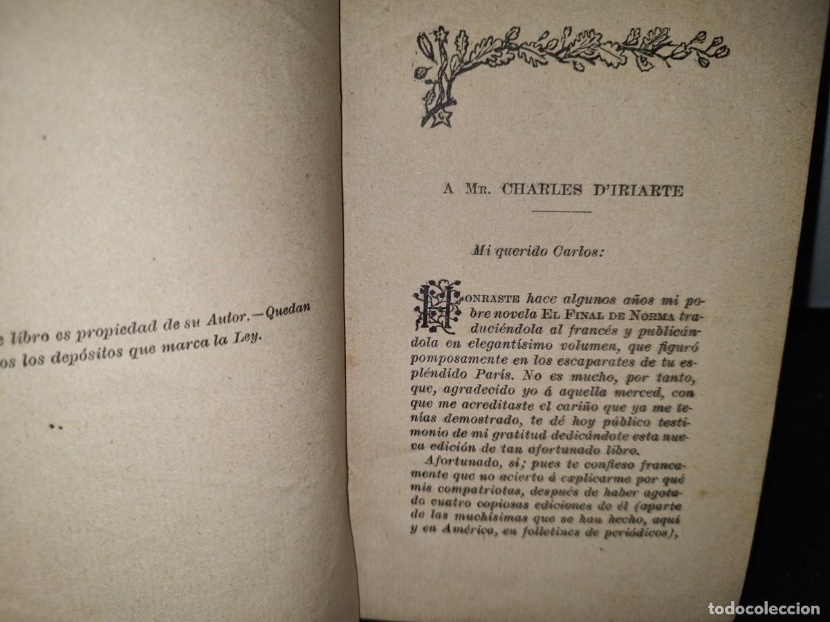 Libros antiguos: 59- EL FINAL DE NORMA - D. PEDRO ANTONIO DE ALARC&Oacute;N - 1910 - Foto 5