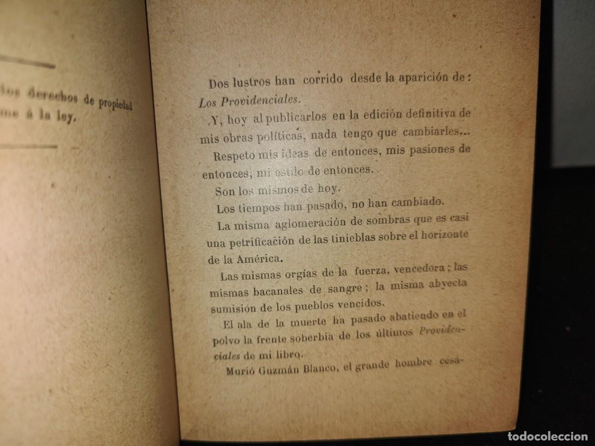 Libros antiguos: 59- LOS DIVINOS Y LOS HUMANOS - J. M. VARGAS VILA - 1908 - Foto 5